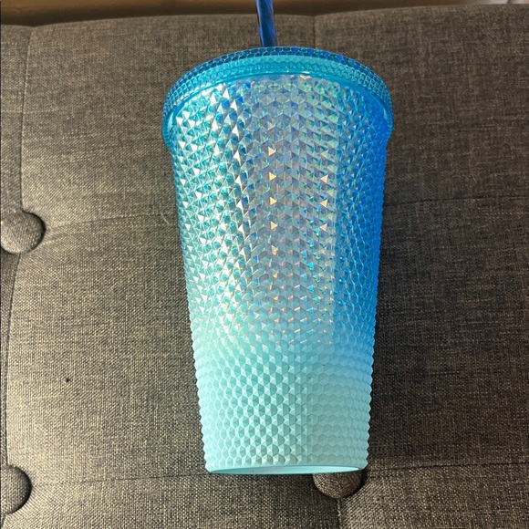 Starbucks Aqua Diamond Tumbler with Straw - Picture 3 of 5